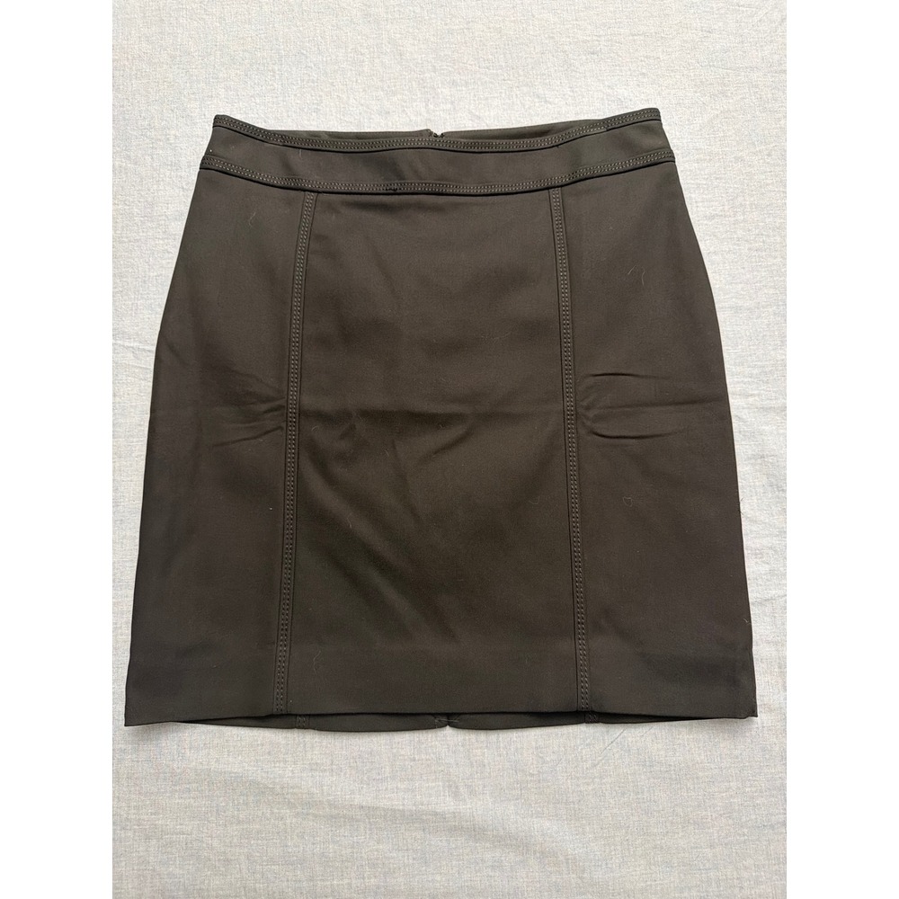 White House Black Market Black Pencil Skirt Size 6 NWT Professional
